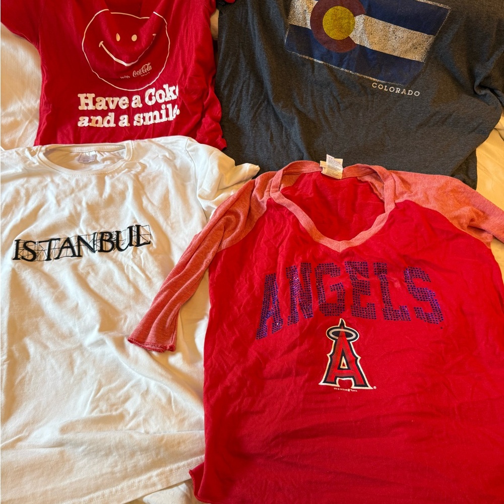 Coca Cola Red and White Kids Shirt